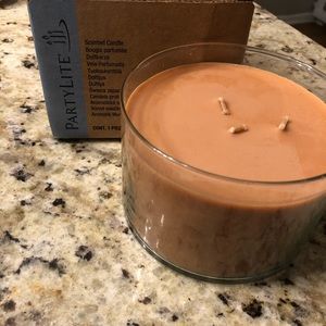 PartyLite 3 Wick Jar Candle